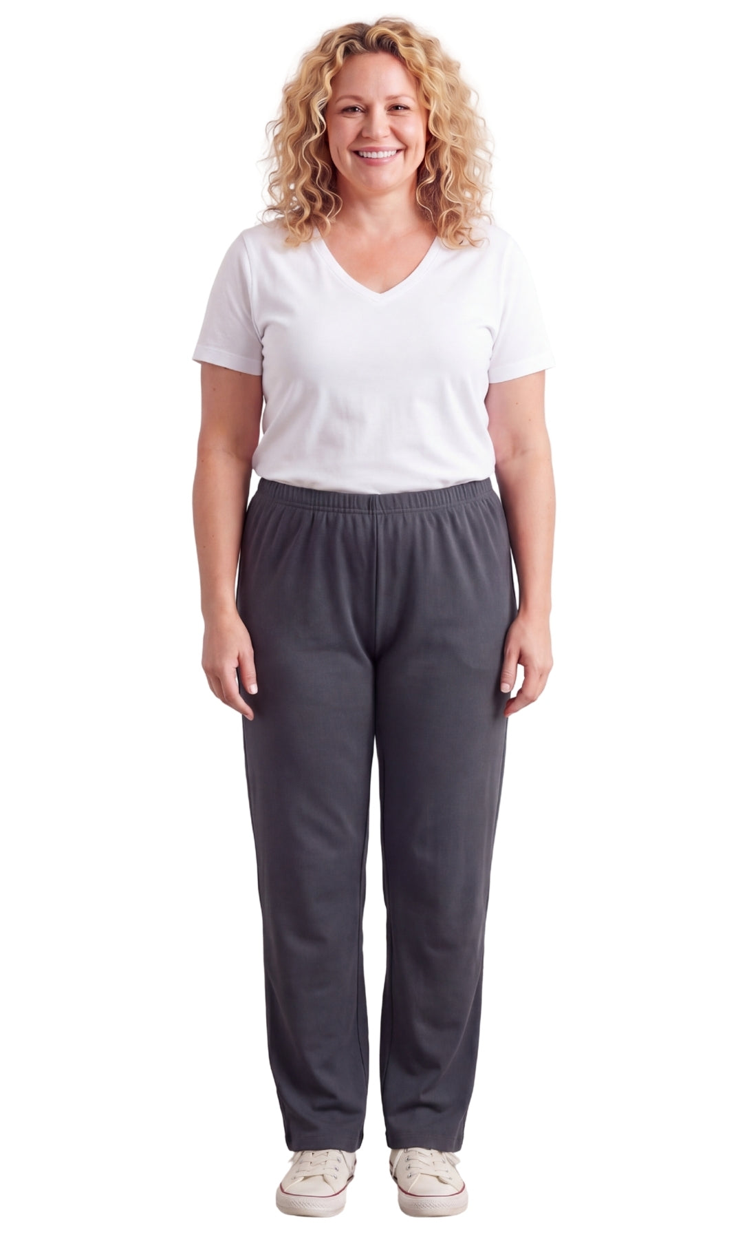 Turtle Bay New York Women's Premium Cotton Stretch High-Waisted Black Leggings - Dressy Comfort in an Everyday Essential black full