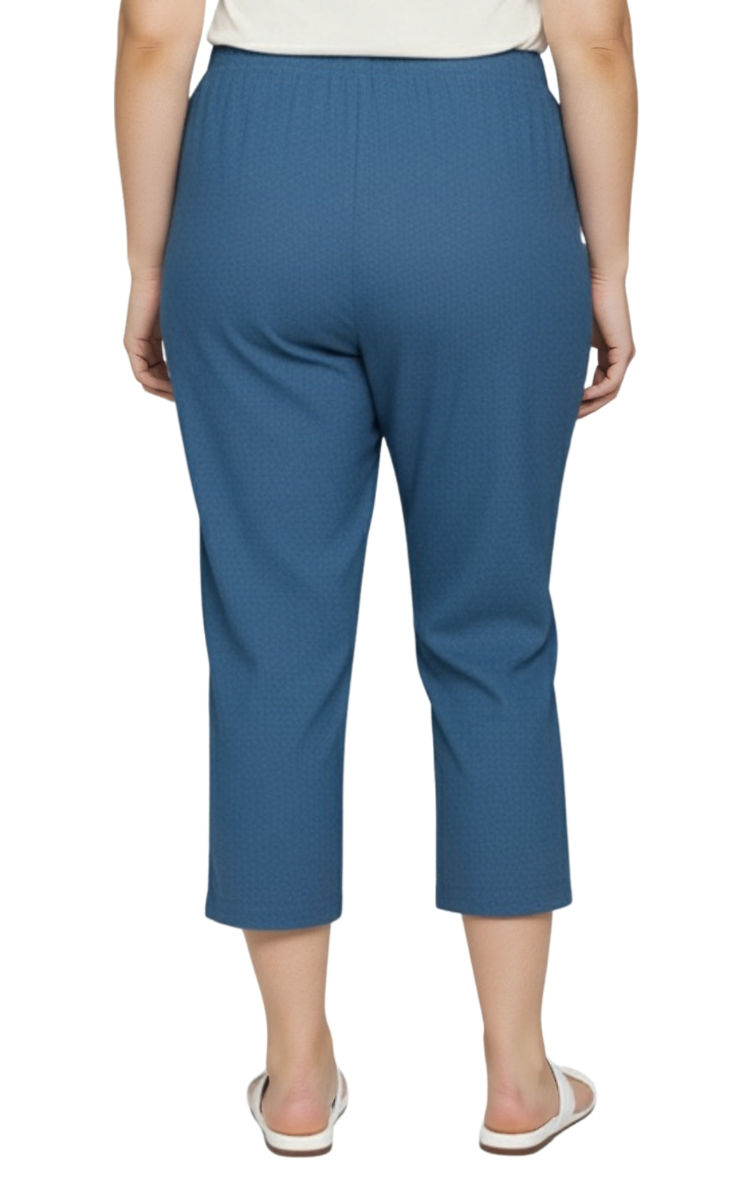 Turtle Bay New York Women’s Lightweight Stretch Denim Capri Pants – Comfortable Everyday Fit chambary back