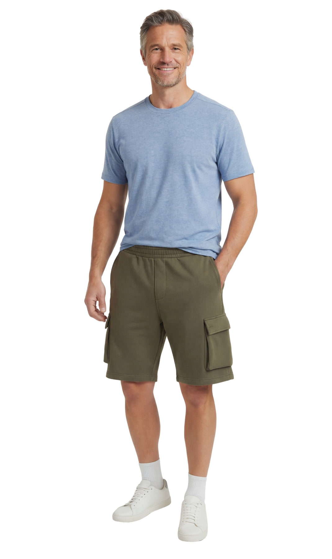 Men's Fleece Cargo Shorts – The Sweat Shorts You'll Wear Everywhere 16