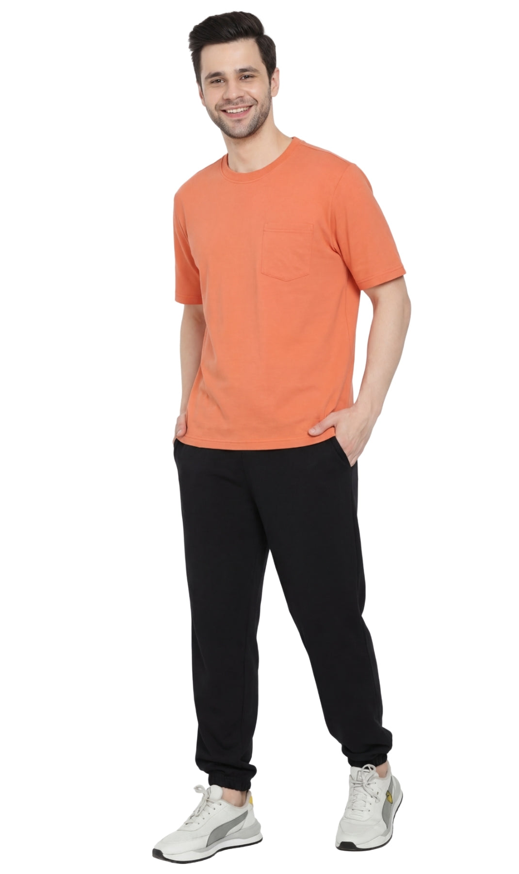 Men's Heavyweight Short Sleeve Crew Neck T-Shirt 20