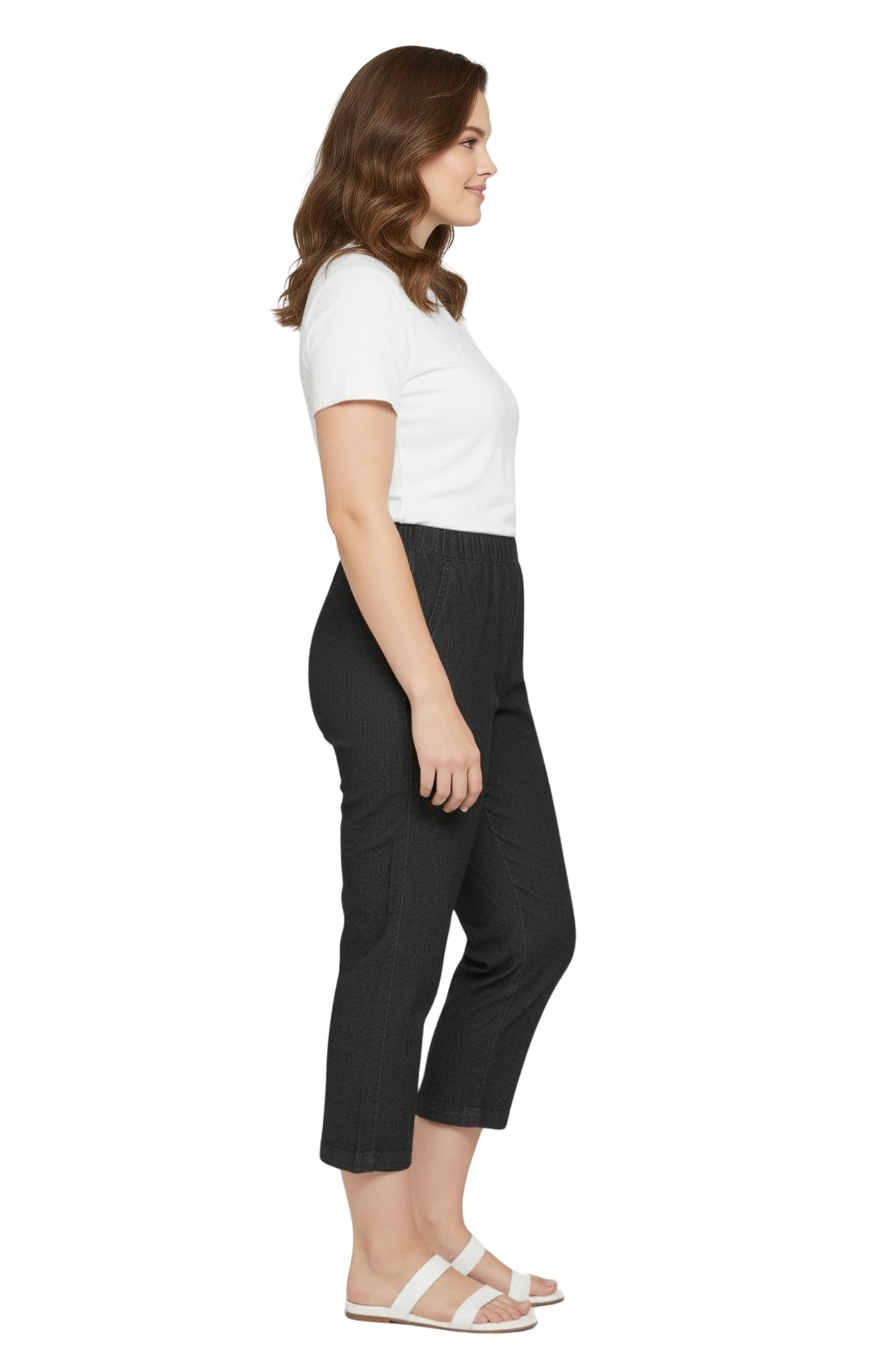 Women's Stretch Denim Capris– Lightweight Stretch 34