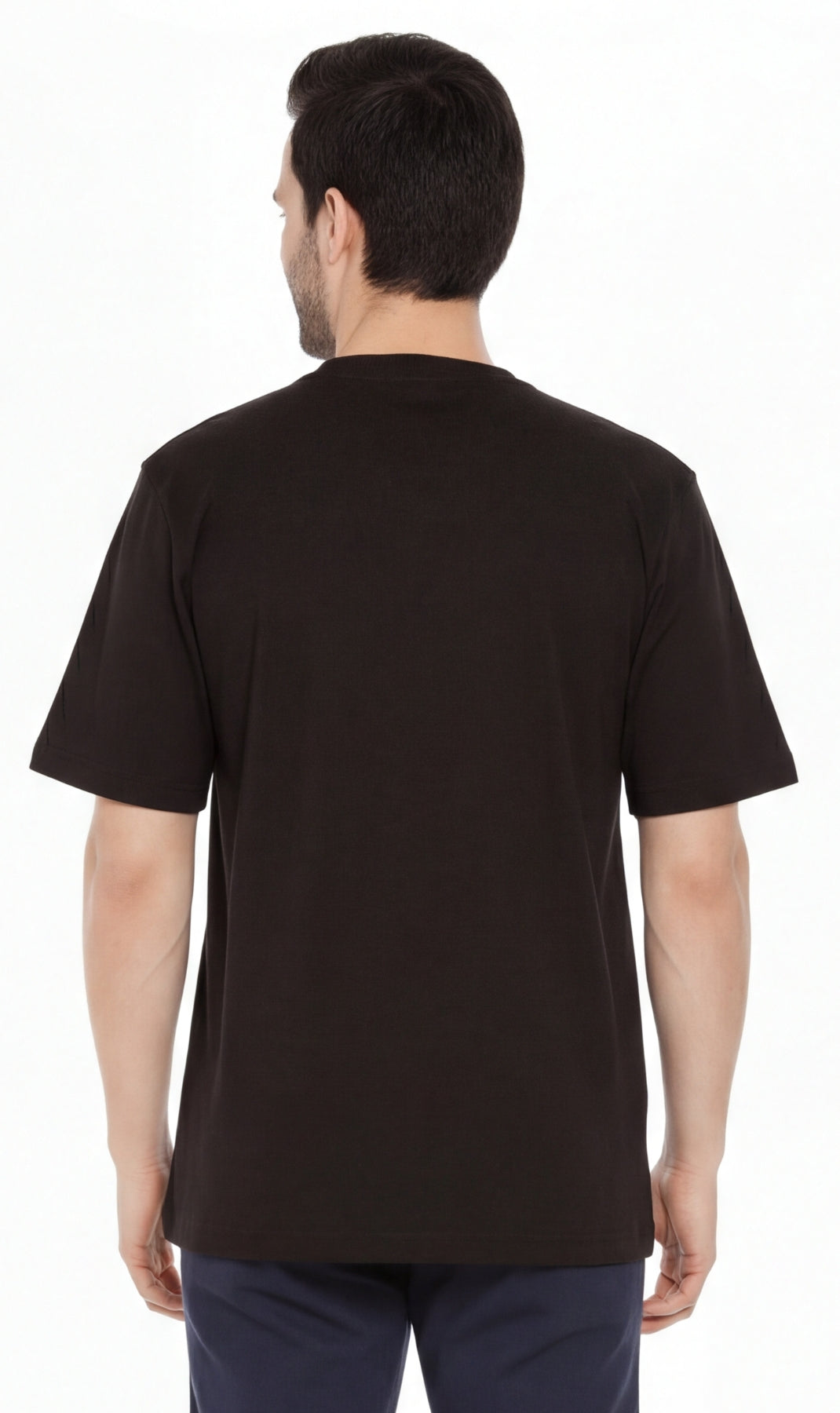 Men's Heavyweight Short Sleeve Crew Neck T-Shirt 21