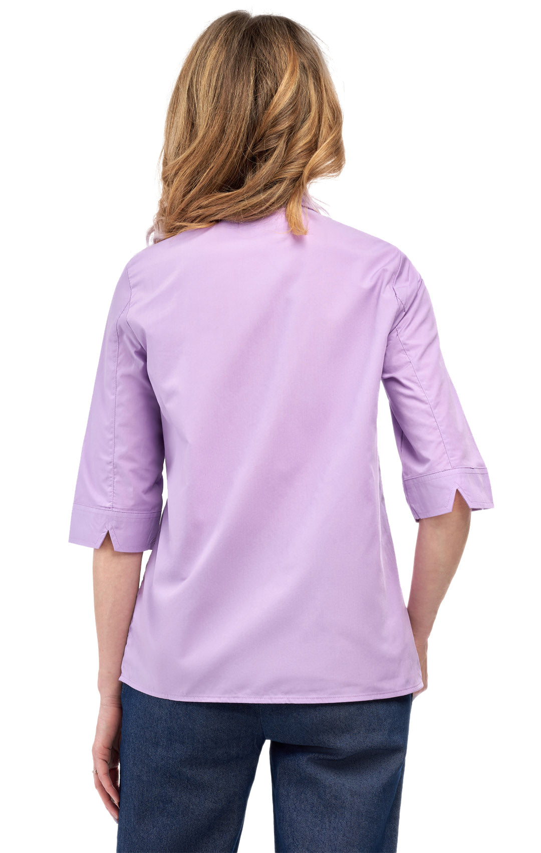Turtle Bay Apparel Womens Regular Fit 3/4 Sleeve Button Down Collared Camp Shirt